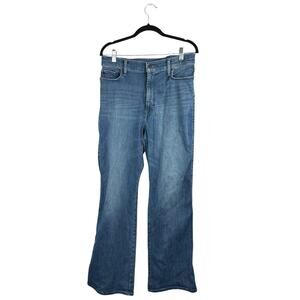 Lucky Brand Uni Women's Blue High Rise Bootcut Flared Denim Jeans Pants 33-35